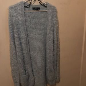 Fuzzy cardigan